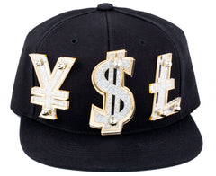 YEN DOLLAR POUND BLING
