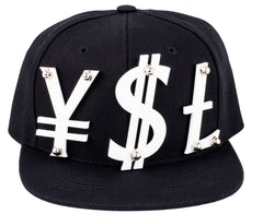 YEN DOLLAR POUND WHITE